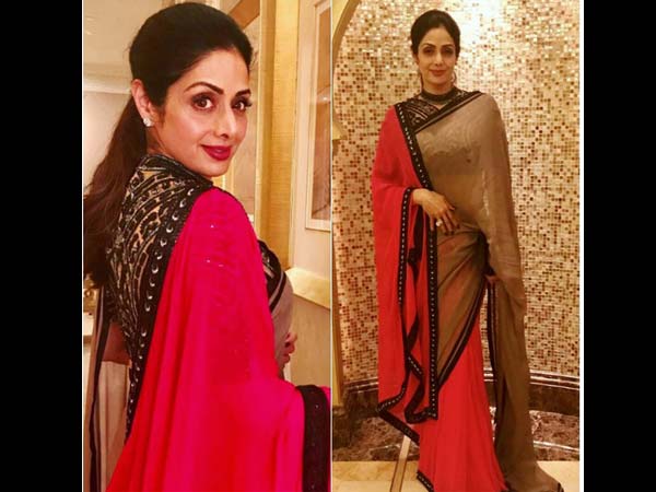 Sridevi Is A Vision In This Saree