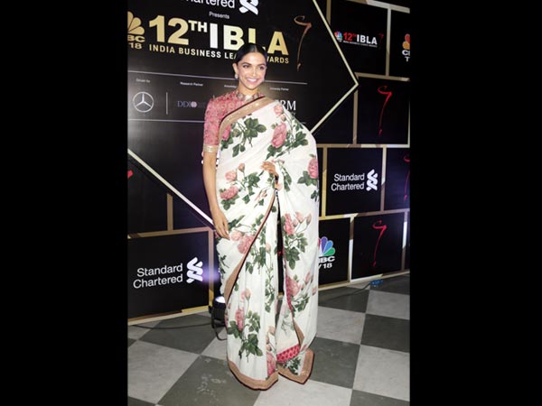 Deepika Padukone In Sabyasachi
