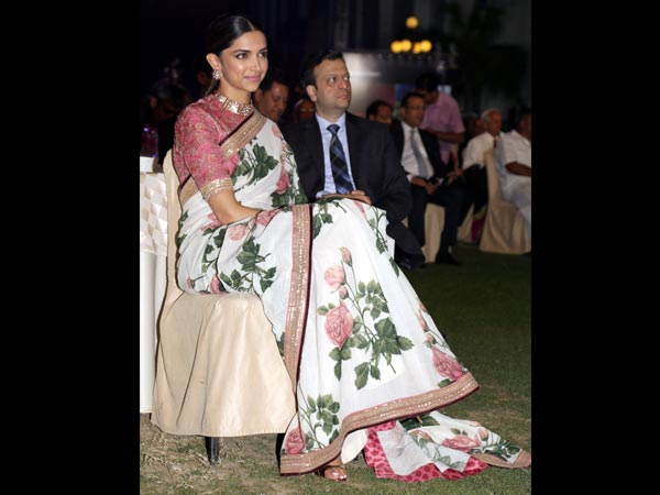 Deepika Padukone In Sabyasachi