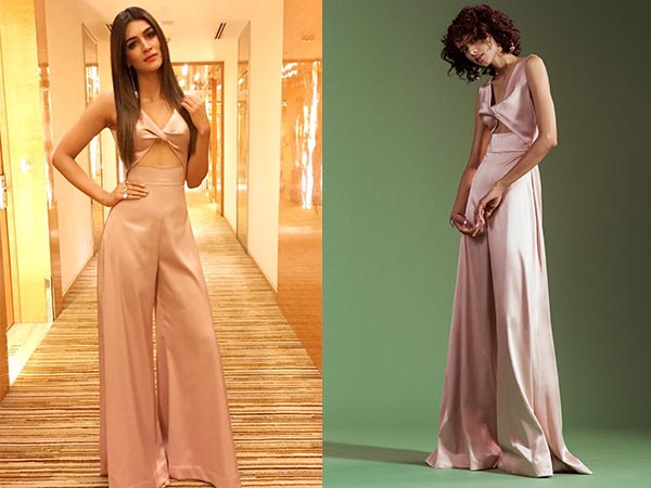 Kriti Sanon Leaves No Room For Doubts In This Pink Jumpsuit