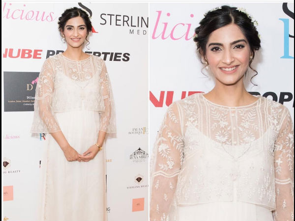 Sonam Kapoor In Anita Dongre
