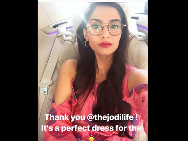 Sonam Kapoor's Pretty Summer Maxi Dress