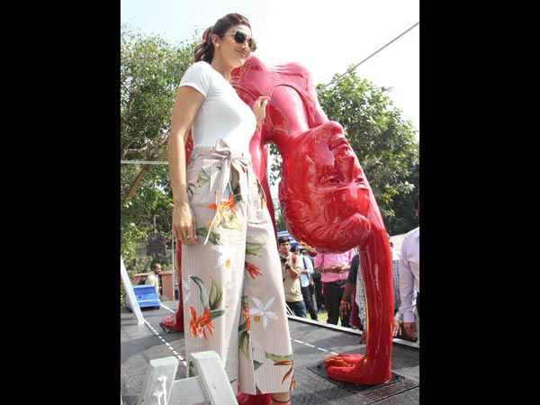 shilpa shetty at yoga park launch