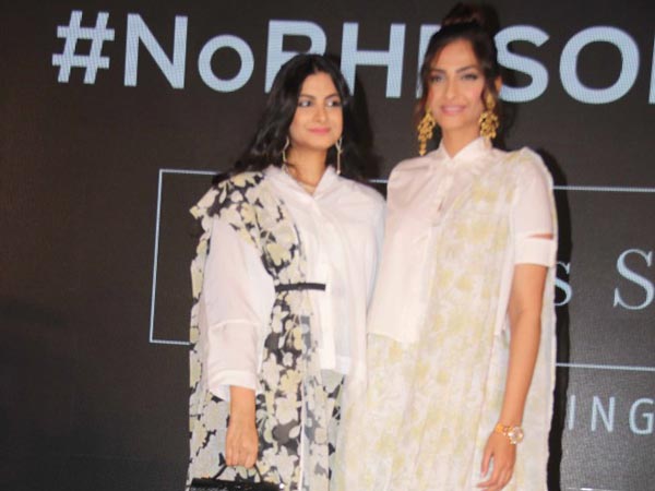 sonam kapoor at rheason showcase sonam kapoor at rheason showcase