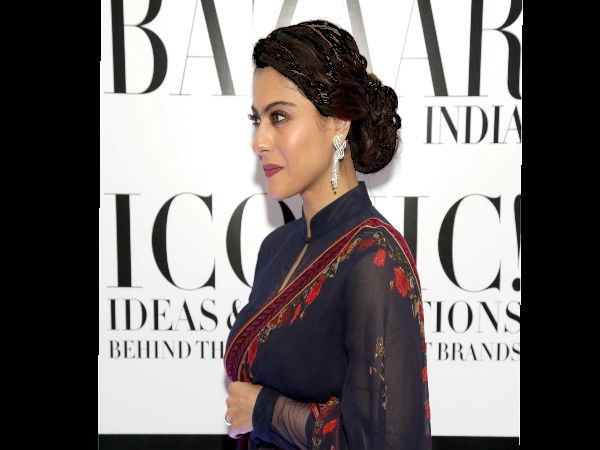 kajol's look for a book launch