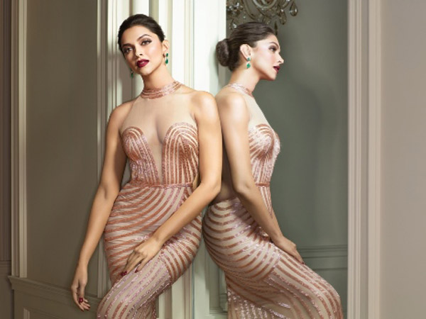 deepika wearing alexander mcqueen midi dress