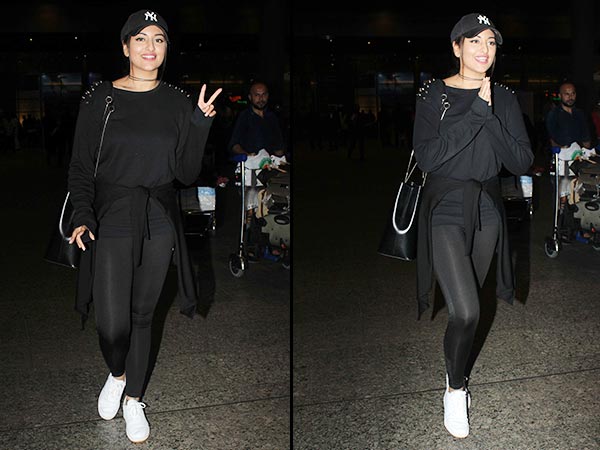 sonakshi sinha at airport sonakshi sinha at airport