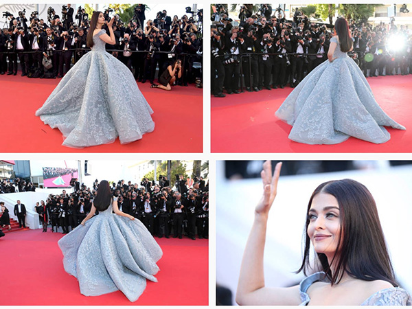 aishwarya rai bachchan’s red carpet look at cannes