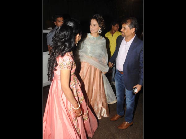 Kangana Ranaut Wedding Party Dress