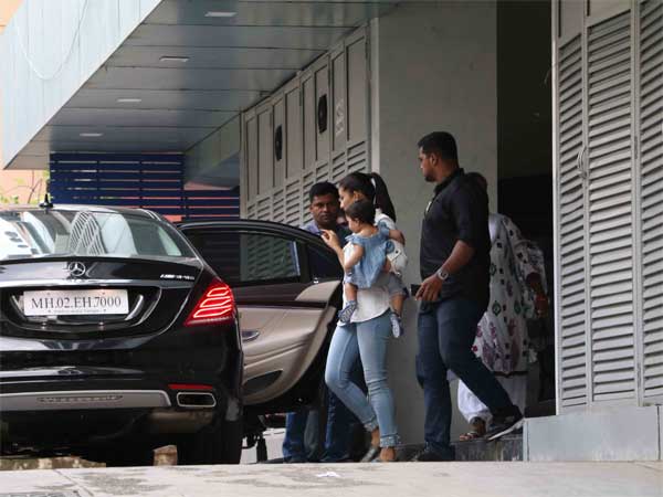 mira rajput at bandra