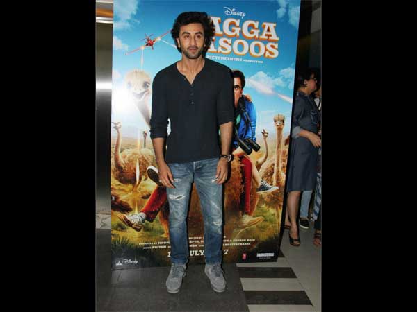 ranbir kapoor and katrina kaif spotted at jagga jasoos promotion