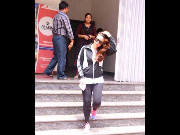 kareena kapoor at the gym