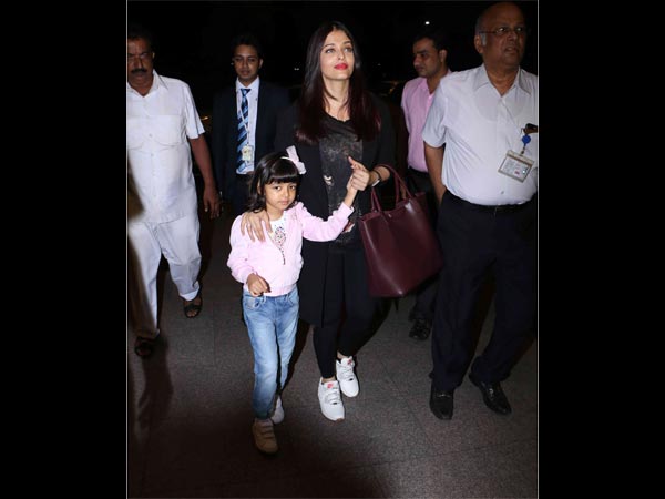 aishwarya rai with aaradhya