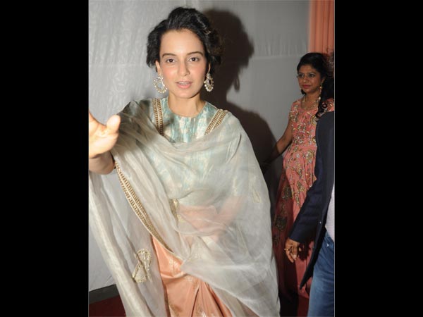Kangana Ranaut Wedding Party Dress