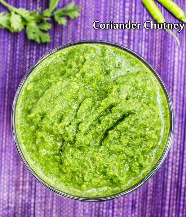 coriander chutney recipe