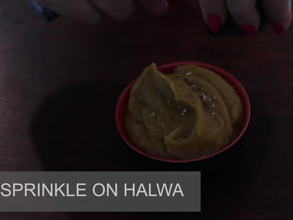 besan halwa