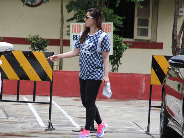 kareena kapoor at the gym