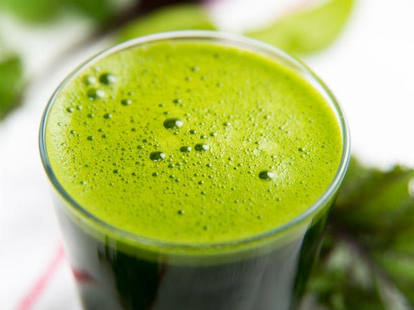 8. Peachy Green Protein Smoothie: