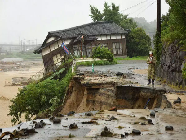 #7. Seeing Their Own House Getting Washed Away…