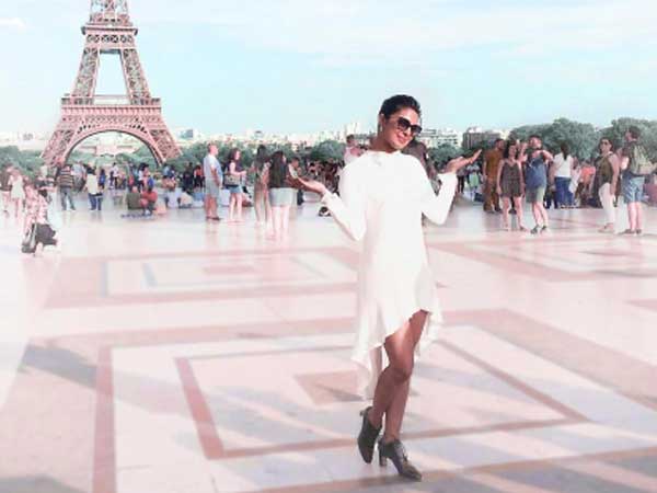 priyanka chopra at paris couture week