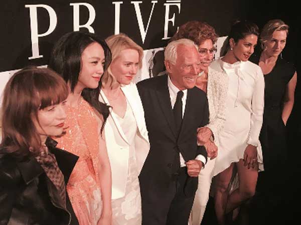 priyanka chopra at paris couture week