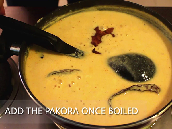 kadhi pakora recipe