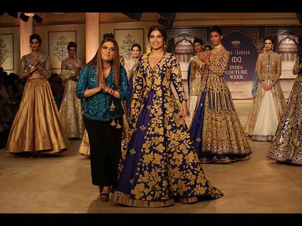 bhumi pednekar at india couture week 2017