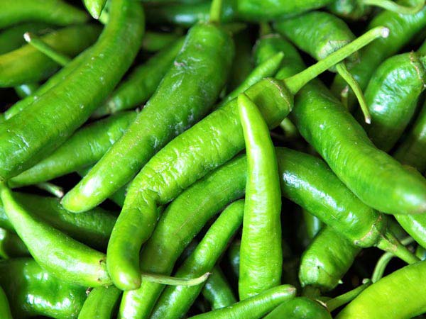 Green Chilli: 
