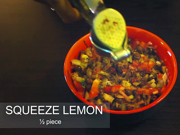 sprouted kala chana salad sprouted kala chana salad