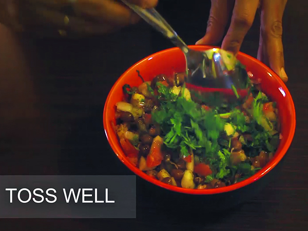 sprouted kala chana salad sprouted kala chana salad