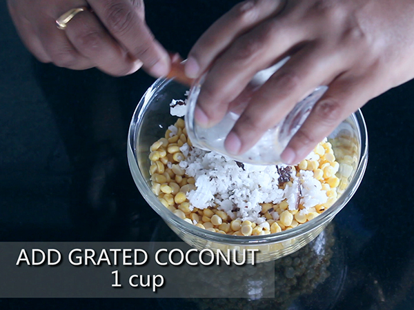 kadale bele kosambari recipe