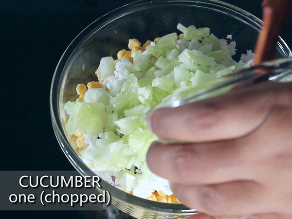 kadale bele kosambari recipe