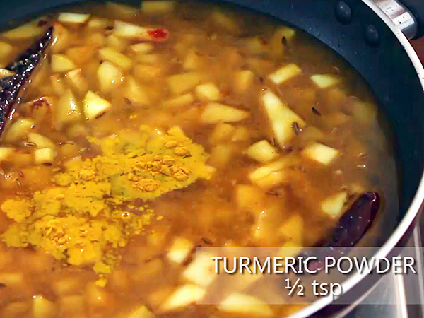 kacche aam ki sabzi recipe