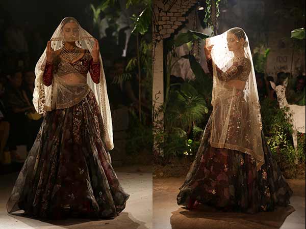 dia mirza at india couture week 2017