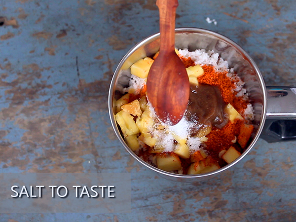 pineapple gojju recipe