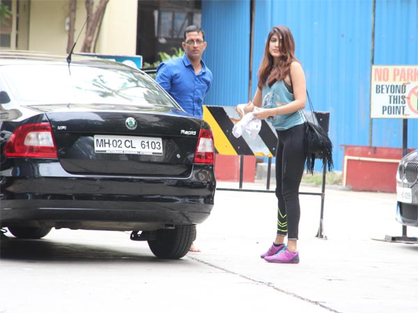 rhea chakraborty at gym rhea chakraborty at gym