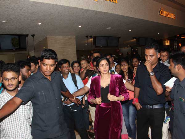 sridevi for mom screening