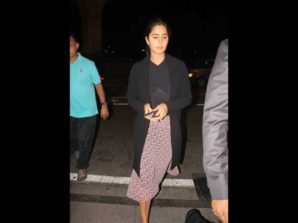 ranbir kapoor and katrina kaif spotted at airport