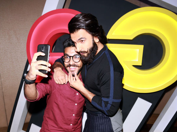 ranveer singh at the gq most influential young indians