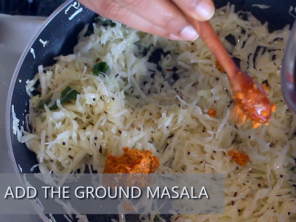 cabbage palya recipe