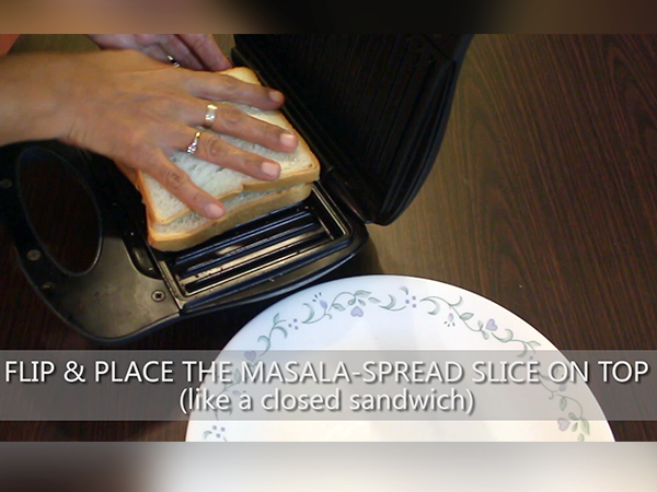 Potato grilled sandwich recipe