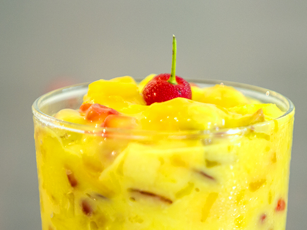 fruit custard recipe