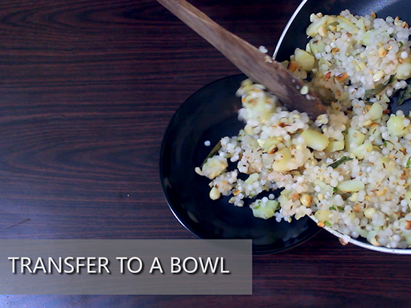 sabudana khichdi recipe