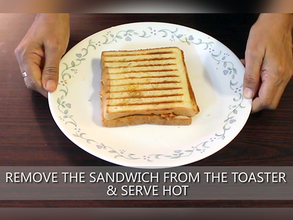 Potato grilled sandwich recipe