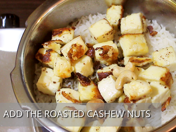 jain-style paneer pulao recipe