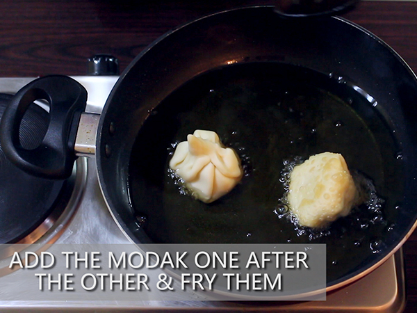 fried mawa modak recipe