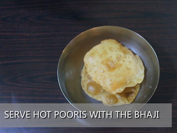 poori bhaji recipe poori bhaji recipe