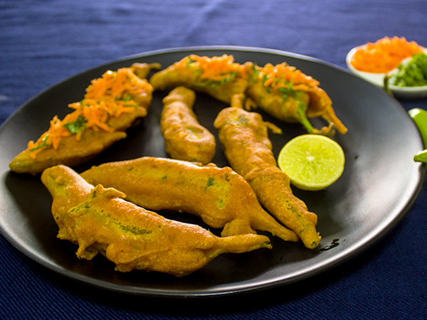 mirchi bajji recipe