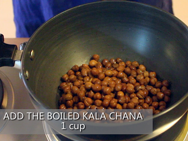kala chana kadhi recipe