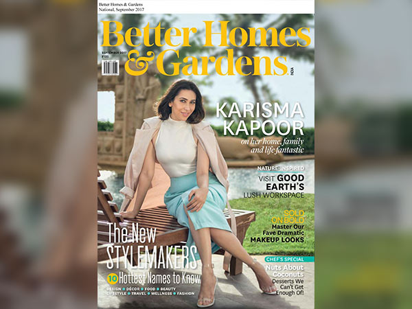 karisma Kapoor featured in better homes and garden